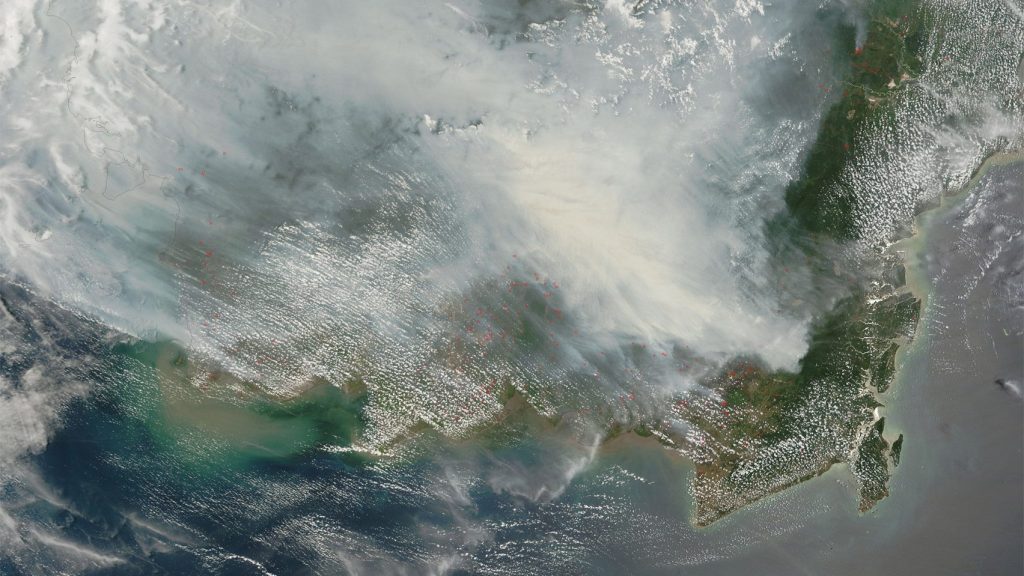 borneo fire satellite map nasa hero dezeen 1704 col 1