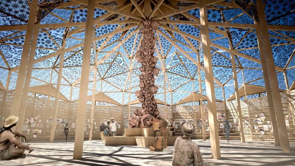 burning man 2023 temple flower scaled 1