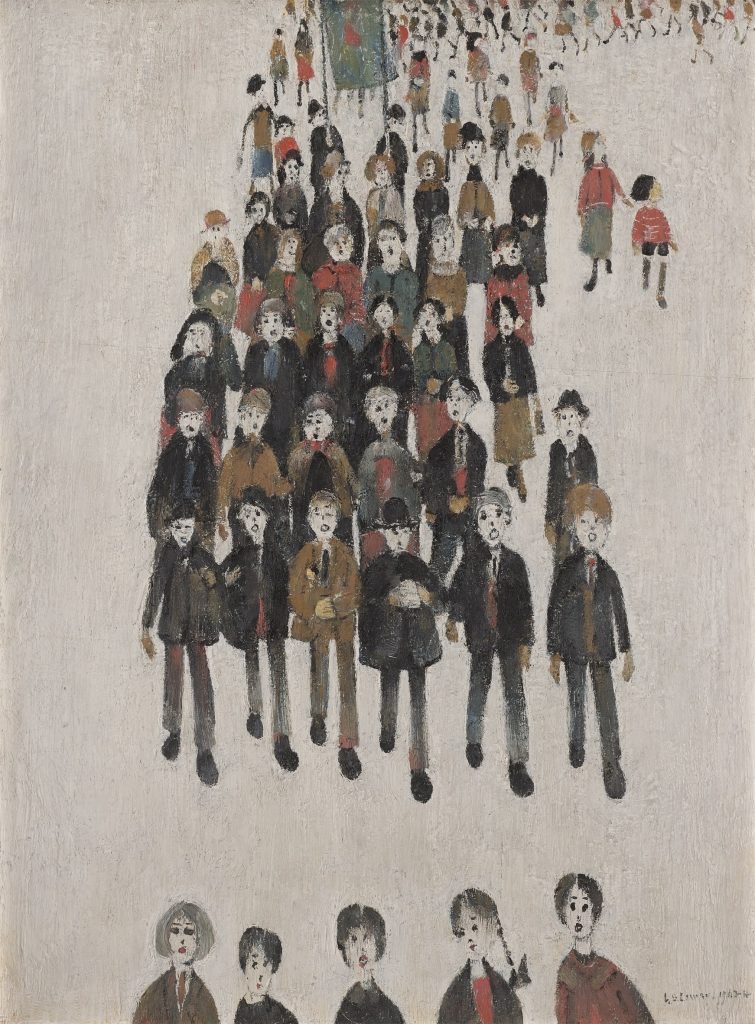 l.s. lowry whit walk 1962