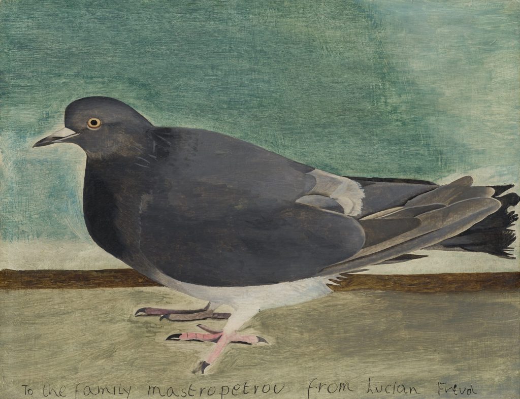 lucian freud pigeon 1946