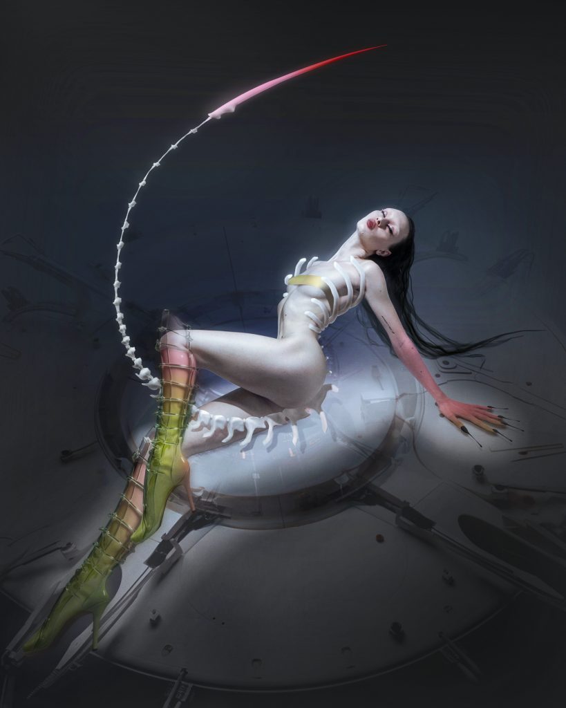 Rita-wolkotrub-phygital-artwork-scorpio-woman-white-hube-interview