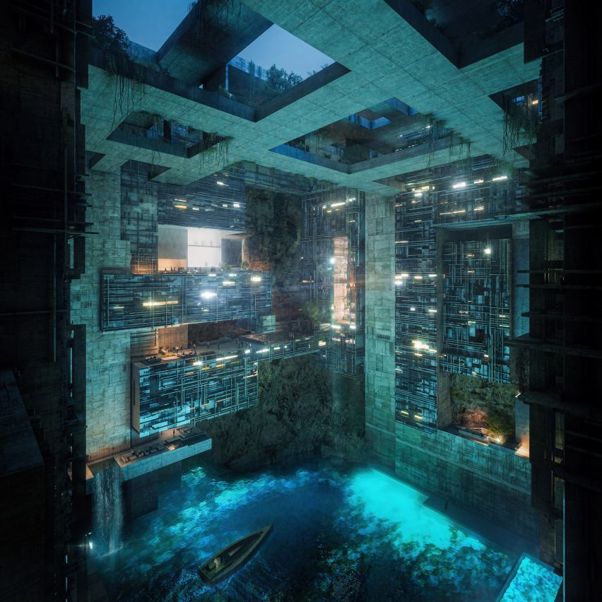 Underwater open plaza-5