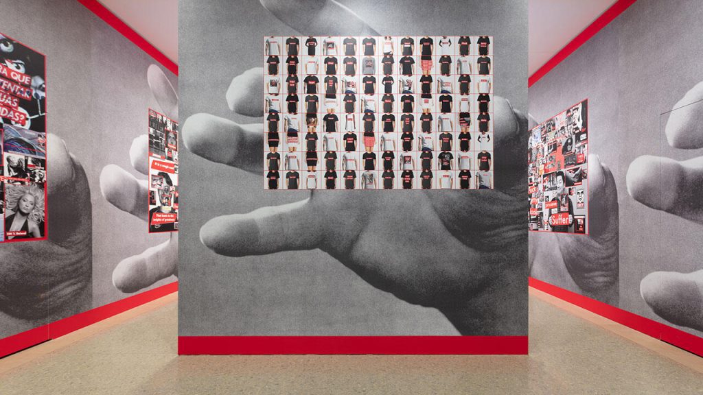 Barbara Kruger at the Serpentine