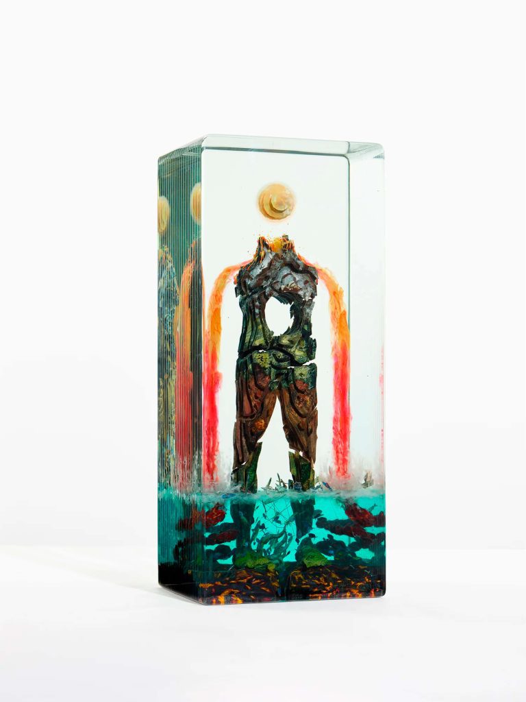 Dustin Yellin, Study for Psychogeography