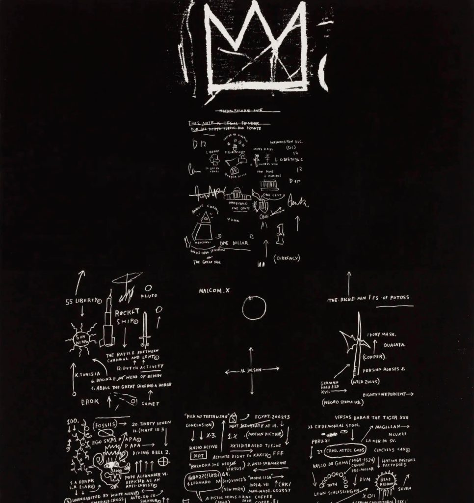 JEAN-MICHEL BASQUIAT, Tuxedo, 1983