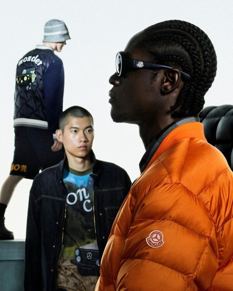 Mercedes-Benz, Moncler, and designer NIGO have teamed up for a collaboration titled Past II Future-3